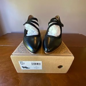 American Duchess Mae Edwardian black shoes. Historical reproductions